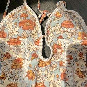 Never worn zimmermann one piece bathing suit in size 1